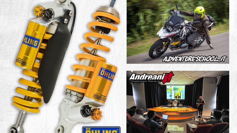 Estate in sicurezza con &Ouml;hlins per BMW GS 1200