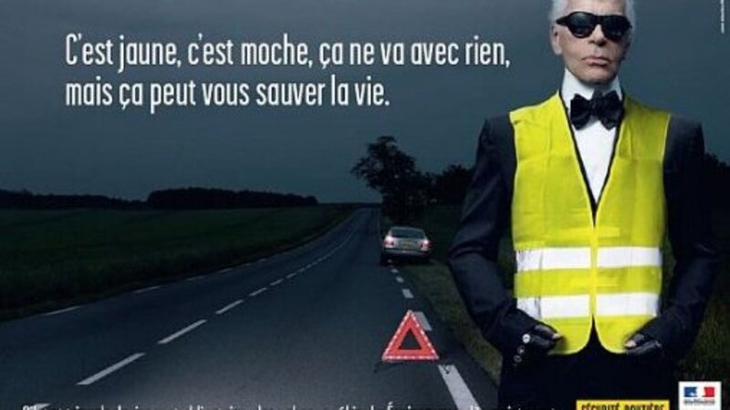 Francia: gilet ad alta visibilit&agrave; obbligatorio a bordo dal 2016