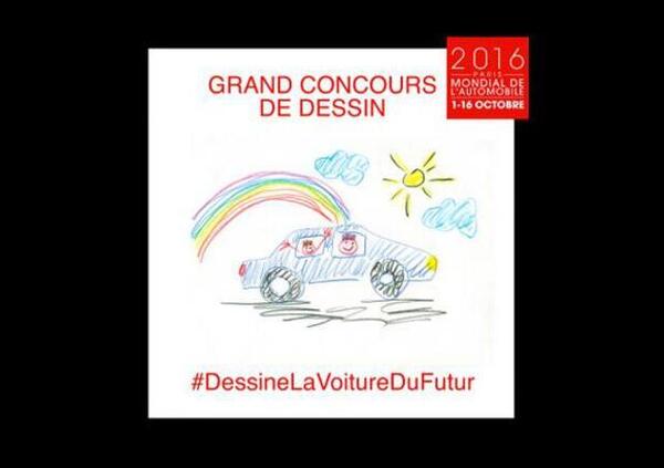 Salone dell’Auto di Parigi 2016: il futuro visto dai bambini