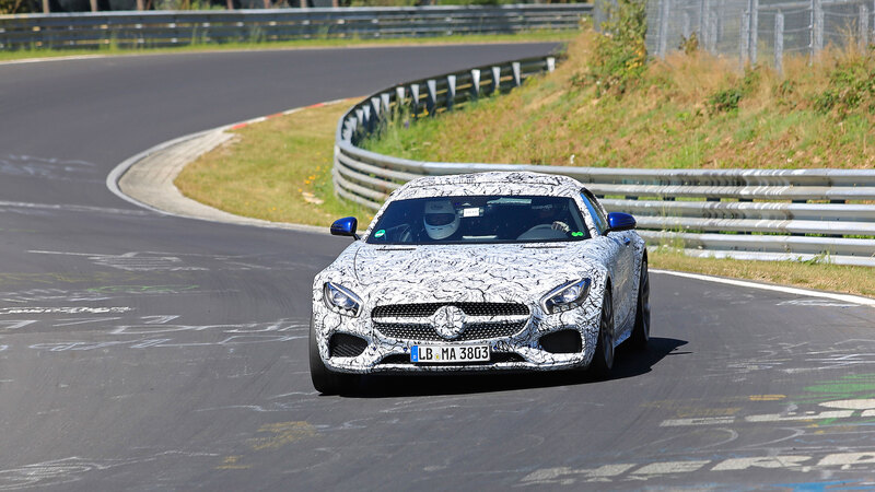 Nuova Mercedes AMG GT Roadster: nuovi test al Ring