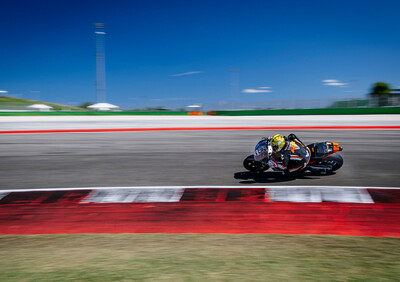 KTM RC16, la gallery dei test a Misano