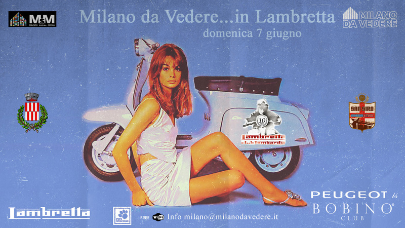 Domenica 7 giugno: Milano da Vedere in Lambretta