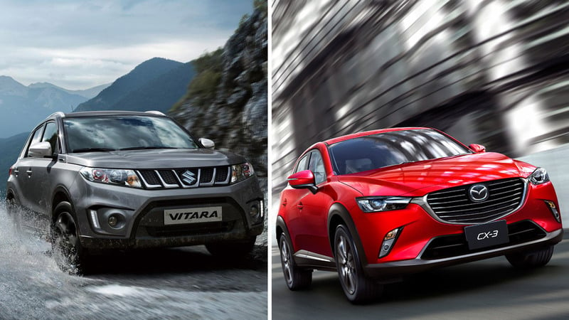 Quale comprare, Confronto: Mazda CX-3 1.5 D AWD Vs Suzuki Vitara 1.6 DDiS 4WD Allgrip