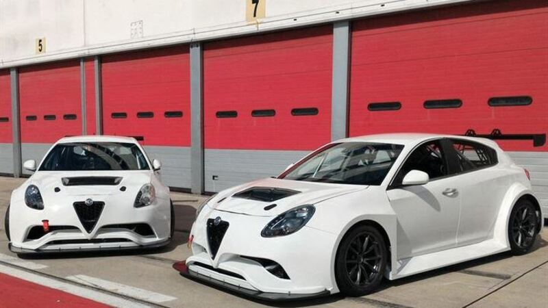 CIT, due Alfa Romeo Giulietta QV al debutto a Vallelunga