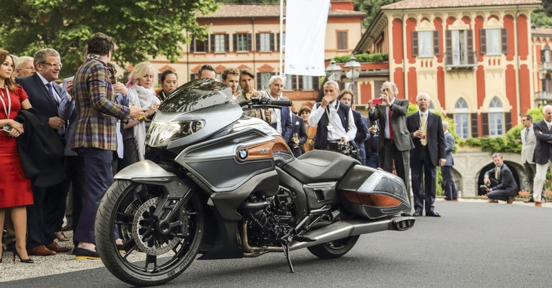 BMW &quot;Concept 101&quot; a Villa d&#039;Este, nuova bagger K 1600