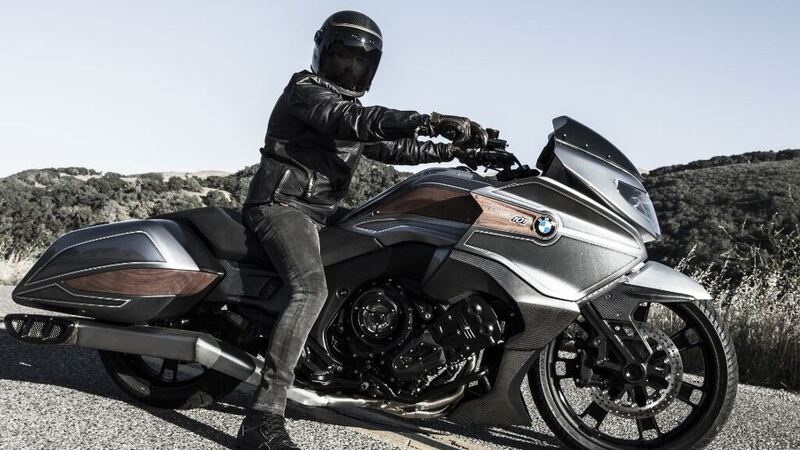 BMW &quot;Concept 101&quot; a Villa d&#039;Este, nuova bagger K 1600