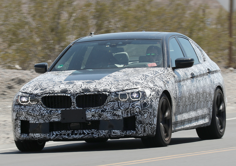 Nuova BMW M5 2017: nuovi test per i muletti