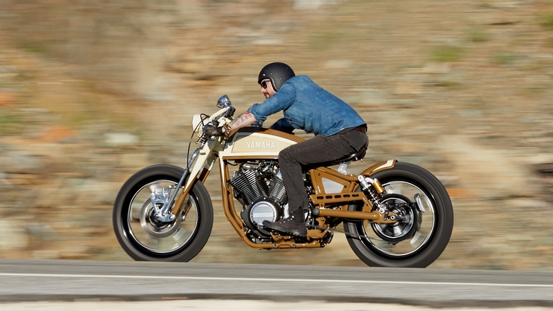 Yamaha XV950 Playa del Rey, by Matt Black Custom Designs