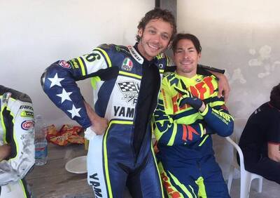 Valentino Rossi al Ranch sfida Nicky Hayden