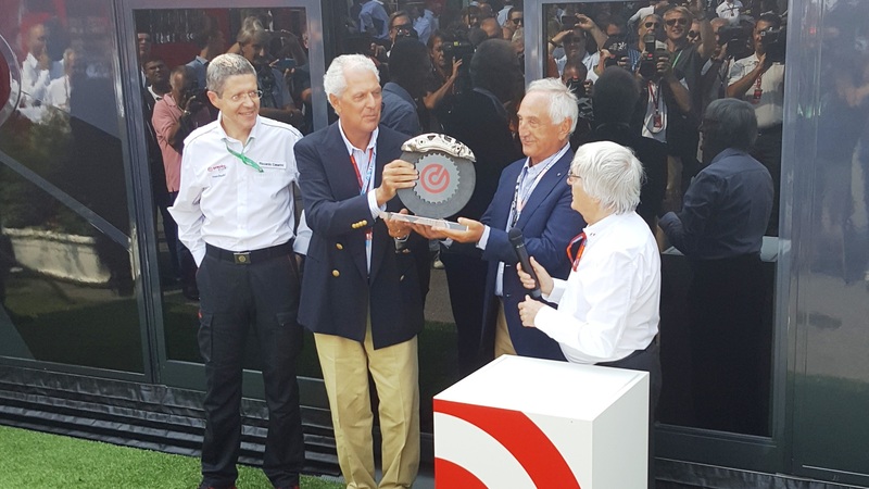 F1, Gp Italia 2016: Bernie Ecclestone Award a Tronchetti Provera