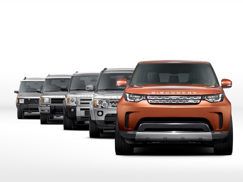 Nuova Land Rover Discovery 2017: ecco le prime immagini