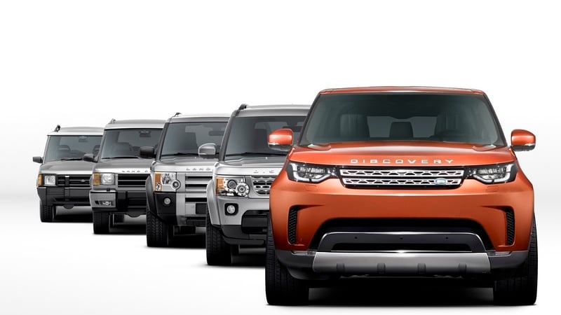 Nuova Land Rover Discovery 2017: ecco le prime immagini