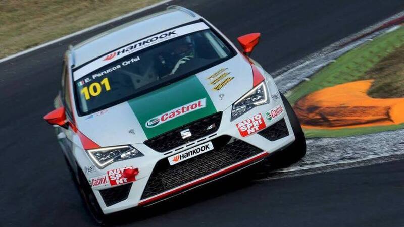  Seat Leon Cupra ST TCS: doppio 2&deg; a Vallelunga per Perucca