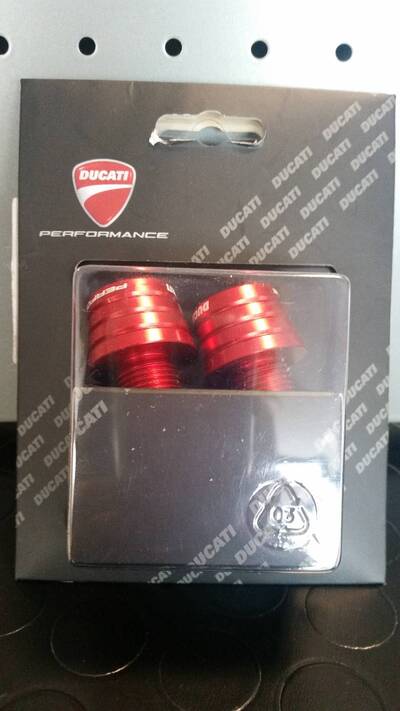 CONTRAPPESI MANUBRIO RED Ducati