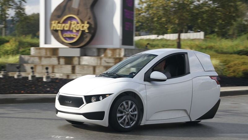 Electra Meccanica Solo: la citycar elettrica monoposto