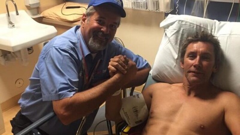 Troy Bayliss, caviglia rotta in un incidente nel Flat Track