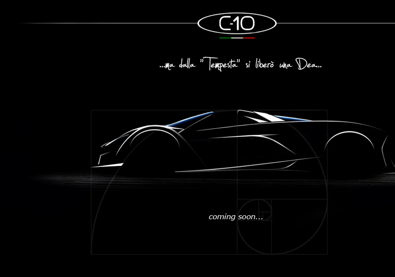 Dea Inter Sidera C10: nasce una nuova hypercar italiana?