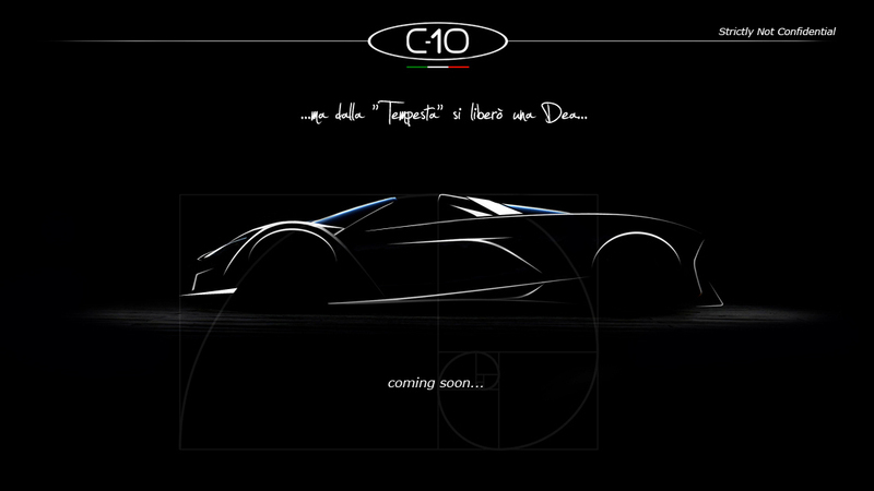 Dea Inter Sidera C10: nasce una nuova hypercar italiana?