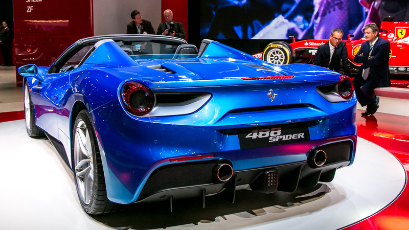 Ferrari 488 Spider premiata con l&#039;Autonis Design Award