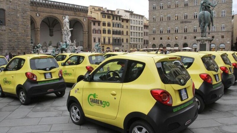 Share&#039;ngo: a Roma da ottobre 400 auto elettriche