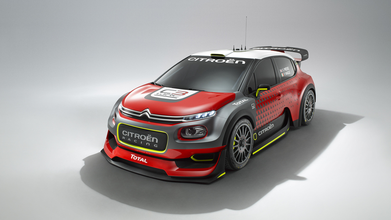 WRC 2017, ecco il concept della Citroen C3 WRC