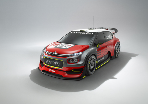 WRC 2017, ecco il concept della Citroen C3 WRC