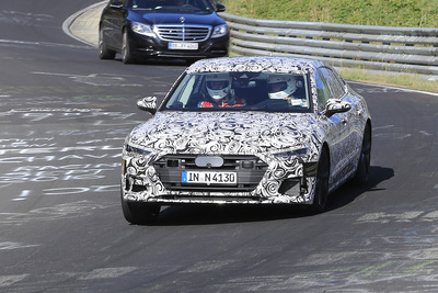 Nuova Audi S7 Sportback: ecco le foto spia al Ring