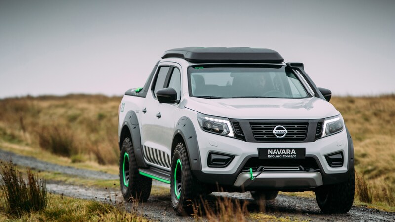 Nissan Navara EnGuard Concept, pick up 4WD da soccorso