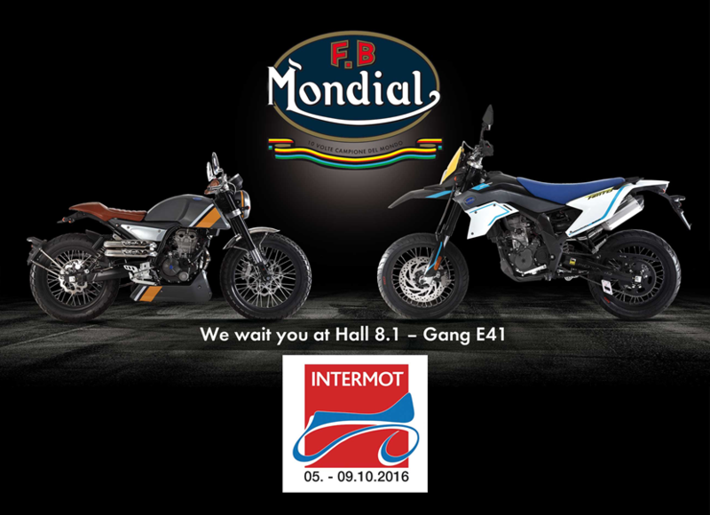 Mondial a Intermot 2016 con le 125 HPS, Supermoto e Enduro