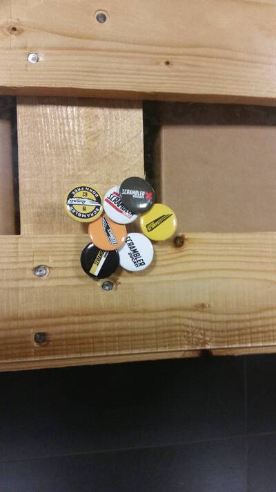 SET PIN SCRAMBLER LOGO Ducati