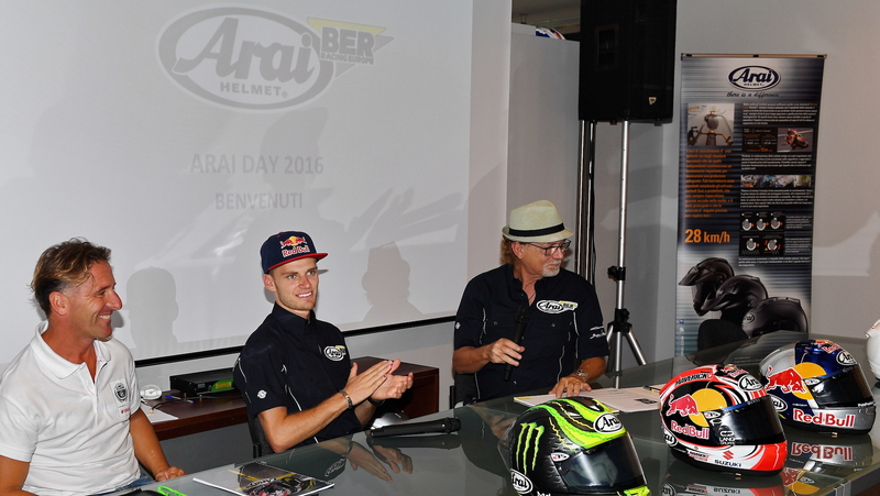 Alessandro Gramigni, Brad Binder e Giovanni Di Pillo