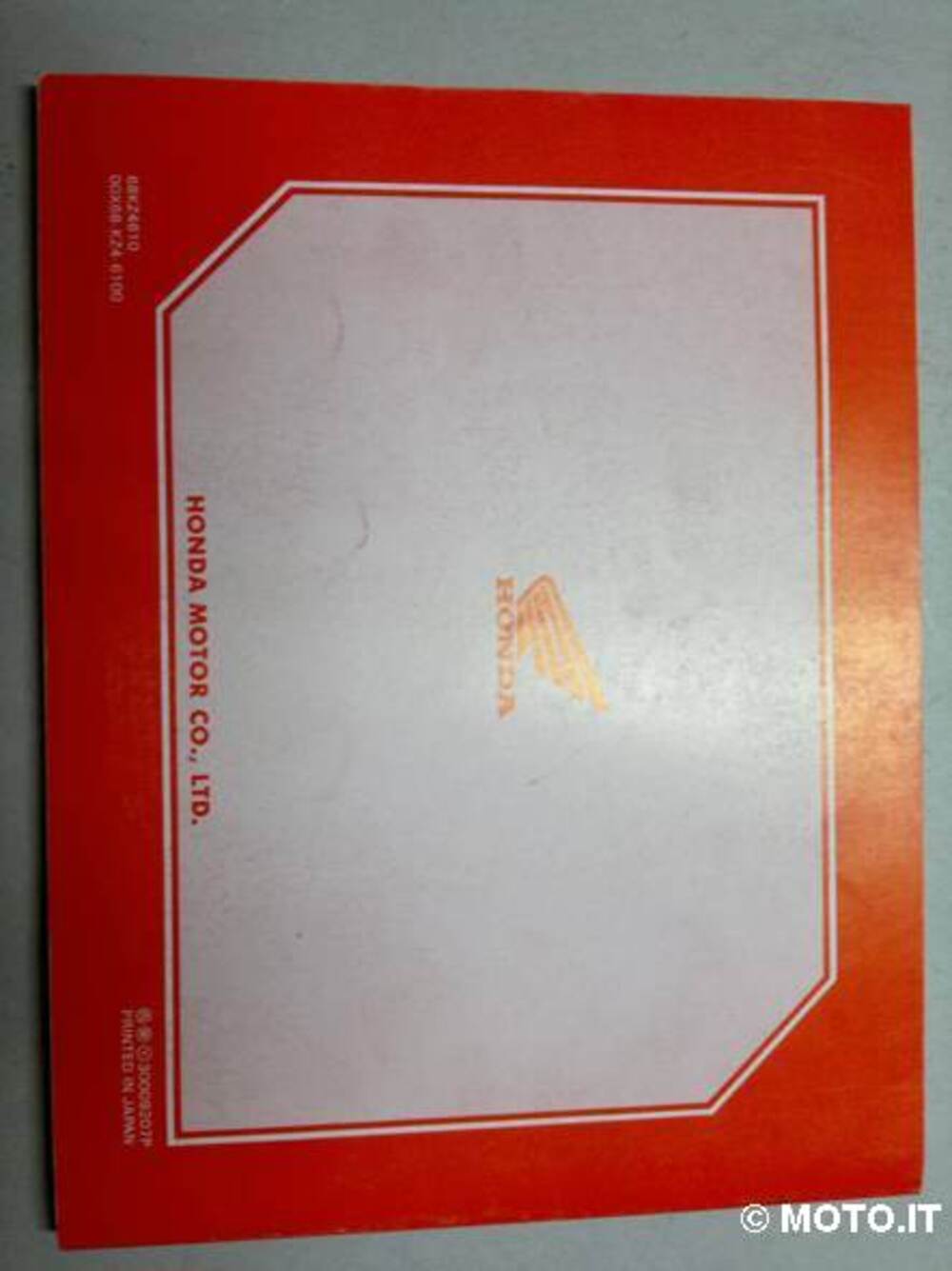manuale officina honda cr 125 1993 originale cr 125 (2)