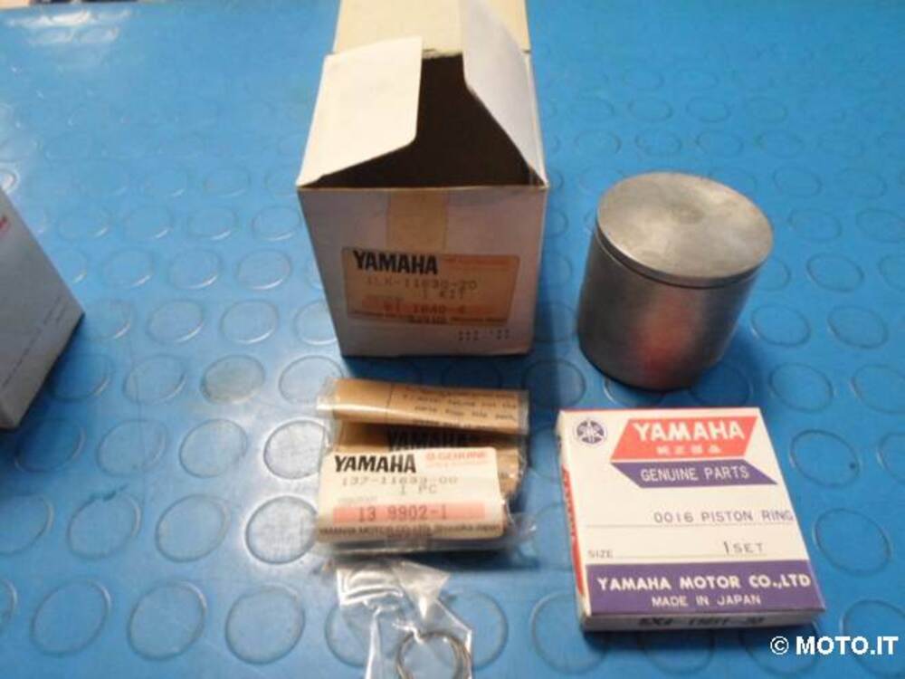 pistone completo originale yamaha yz 125 1988 yz 125 1988