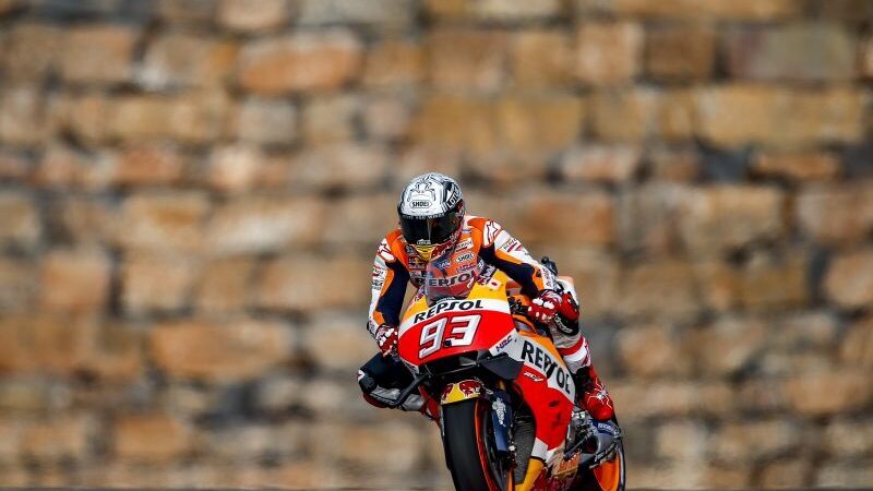 MotoGP Aragon. Strepitosa pole di Marquez