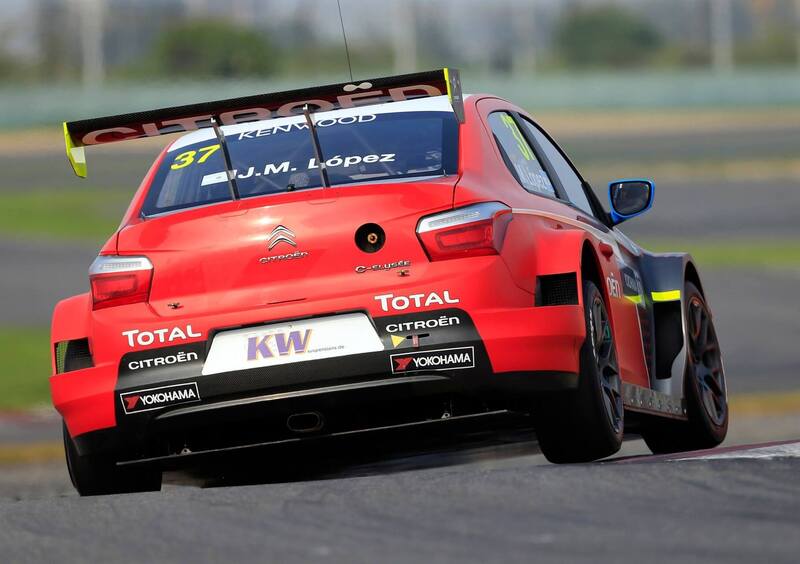 WTCC 2016, Cina, Main Race: vince L&oacute;pez 