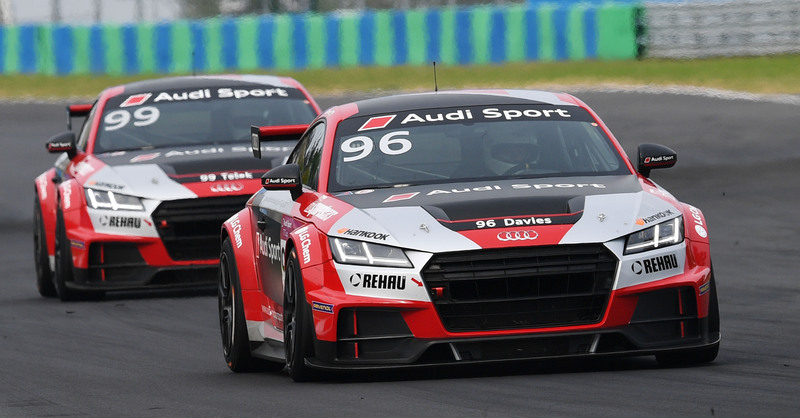 Audi Sport TT Cup, gara2: sfortuna per Davies e Fores