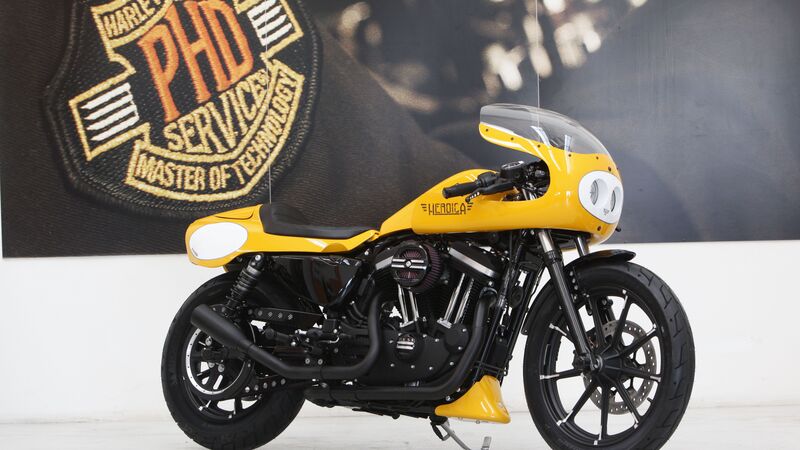 Le strane di Moto.it: Harley-Davidson 883 Iron Heroica