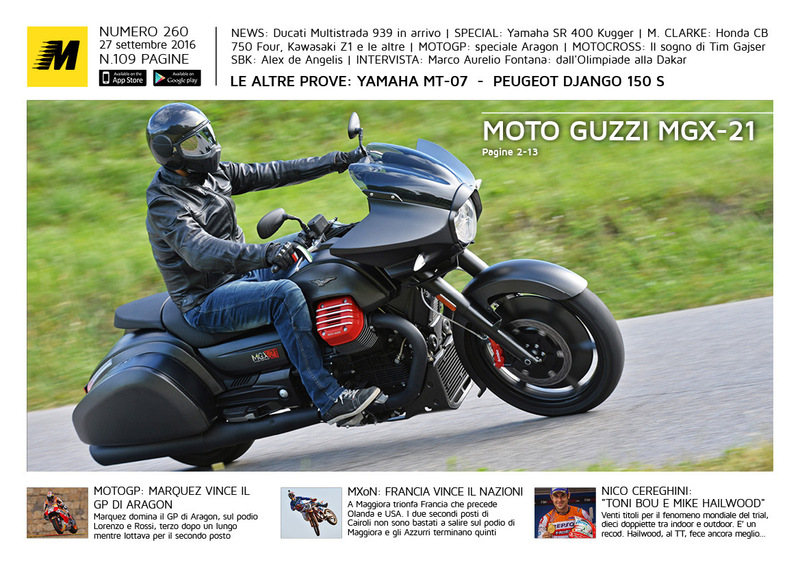 Magazine n&deg;260, scarica e leggi il meglio di Moto.it 