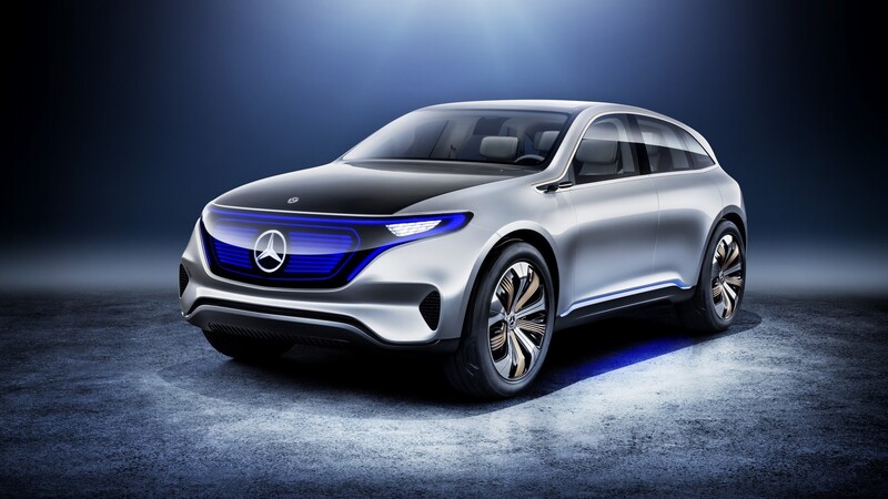 Mercedes Generation EQ, concept elettrica da 402 CV al Salone di Parigi 2016