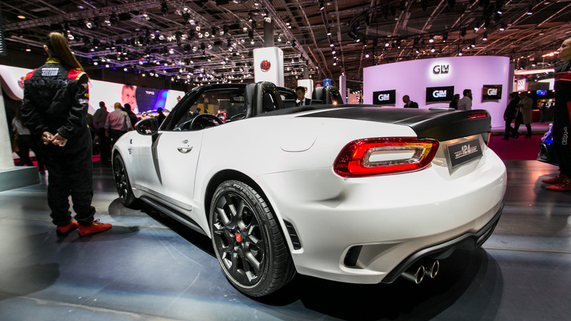 Abarth al Salone di Parigi 2016