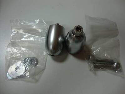 CONTRAPPESI CROMATI OVALI Kawasaki