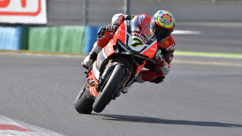 SBK Francia. Davies &egrave; il pi&ugrave; veloce anche nelle FP2