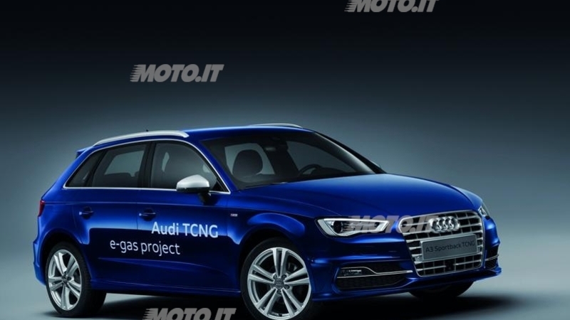 Audi A3 Sportback TCNG: a Parigi la variante a metano