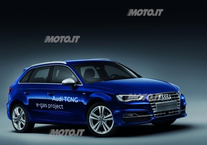 Audi A3 Sportback TCNG: a Parigi la variante a metano