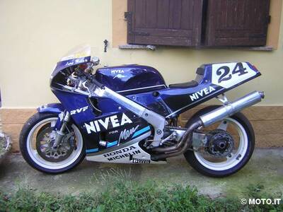 Honda rc 30 Moriwaki ex Lopez Mella Nivea ufficiale d'epoca
