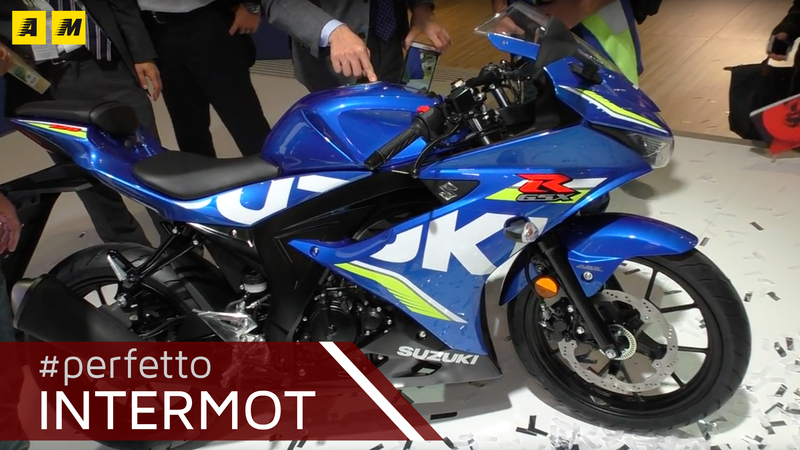 Suzuki GSX-R 125 2017 a Intermot 2016. Il video