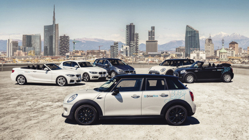 DriveNow, il car sharing di BMW arriva a Milano