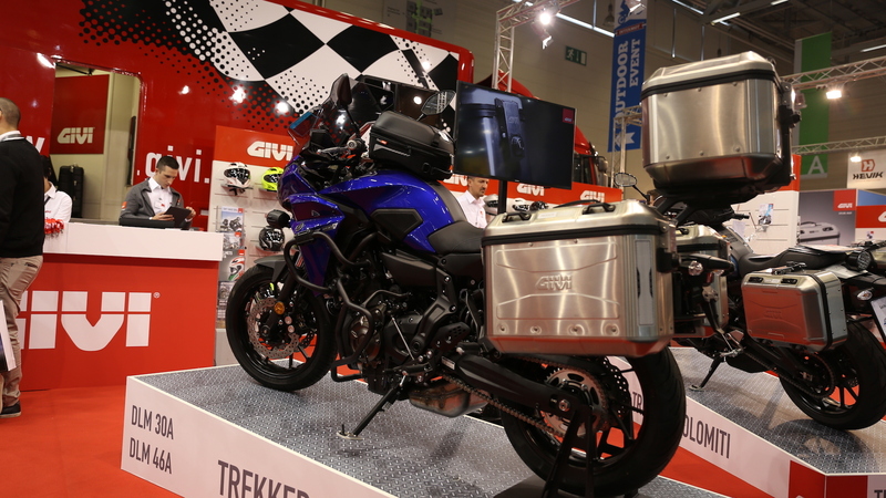 GIVI Trekker, arriva ad Intermot il bauletto Dolomiti