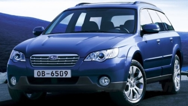 Subaru Legacy restyling