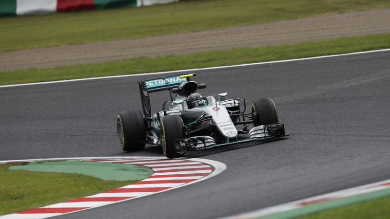 F1, Gp Giappone 2016, FP3: Rosberg al top